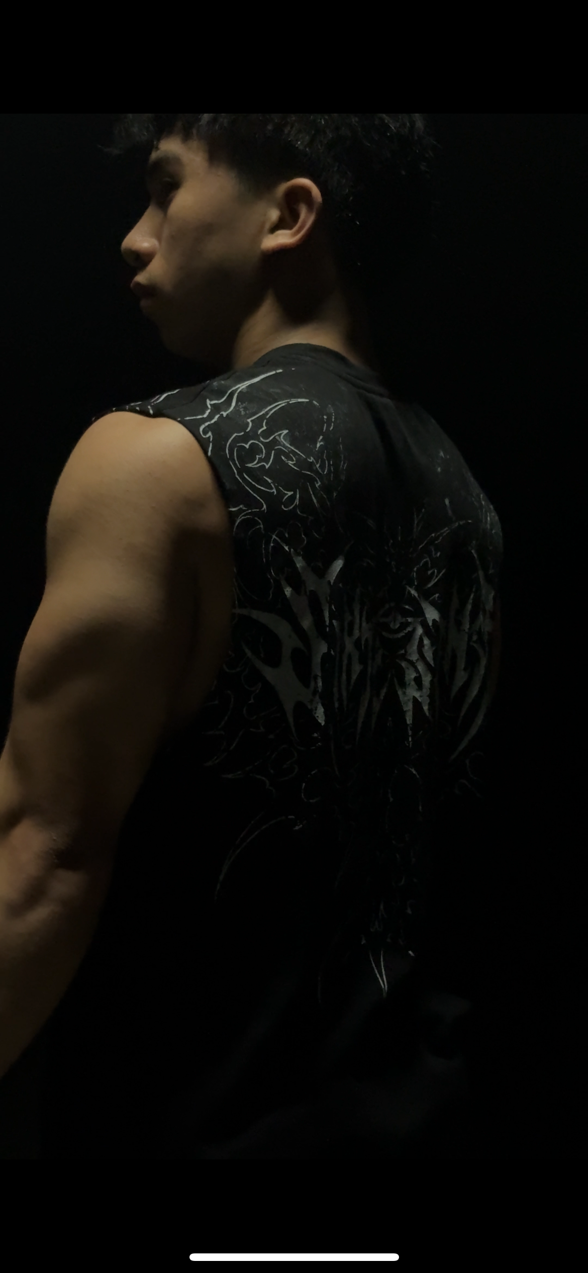 Aether Black Empyreal Muscle Tee